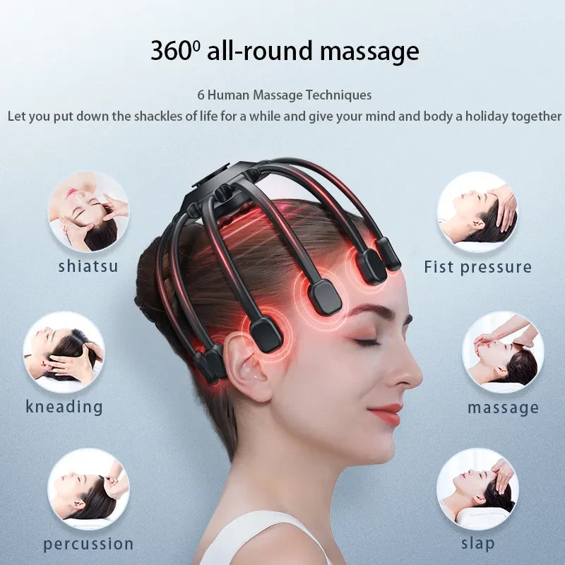 Octo Head Massager